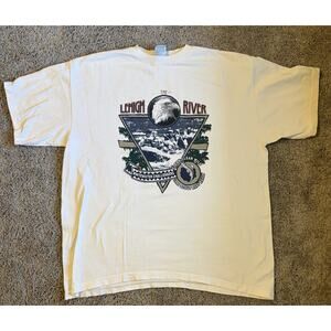 Vintage 1995 Lehigh River Gear For Sports Whitewater Challengers Graphic T - XXL